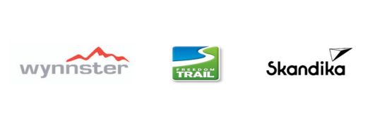 Wynnster, freedom trail and skandika brand logos