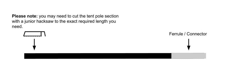 gelert ottawa 4 tent Gelert Ottawa 4 Tent Pole Repair Kit