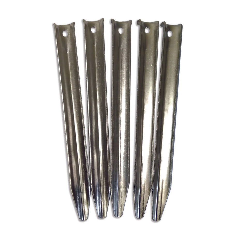 metal tent pegs Vango 16cm Strong Lightweight Alloy Aluminium V Tent Pegs Awning Stake –  TentSpares