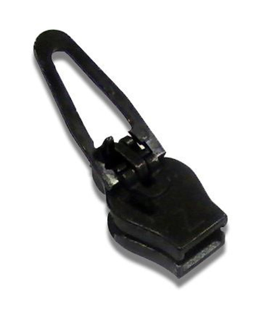 Black zip puller with Straight Puller